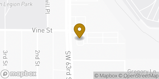 Map showing the location of Sonic Drive-In in Des Moines, IA 50312