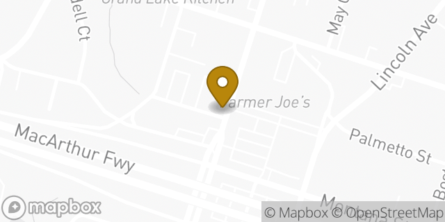 Map showing the location of Peet's Coffee in Oakland, CA 94602
