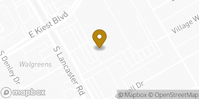 Map showing the location of Amazon Locker - Rumour in Dallas, TX 75216