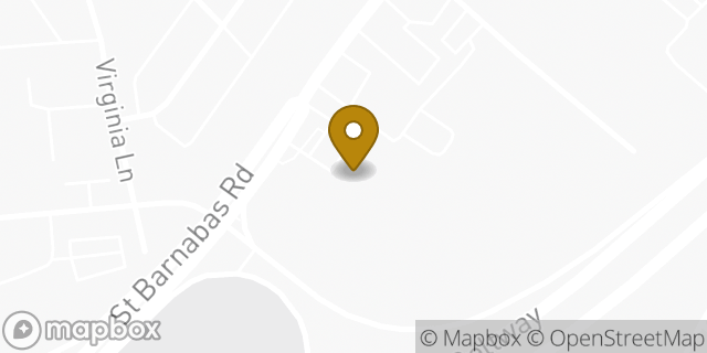 Map showing the location of Amazon Locker - Fed in Oxon Hill, MD 20745
