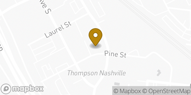Map showing the location of Lululemon in Nashville, TN 37203