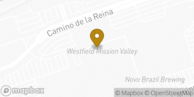 Map showing the location of LensCrafters in San Diego, CA 92108