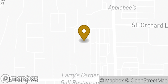 Map showing the location of Planet Fitness in Happy Valley, OR 97086