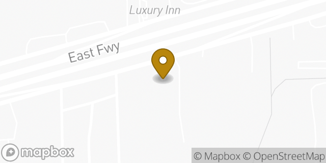 Map showing the location of Hertz in Channelview, TX 77530