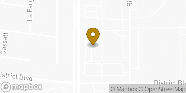Map showing the location of Subway in Bakersfield, CA 93313