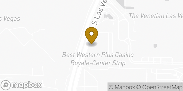 Map showing the location of Walgreens in Las Vegas, NV 89109