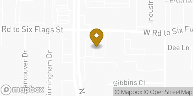 Map showing the location of QuikTrip in Arlington, TX