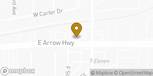 Map showing the location of McDonald's in Glendora, CA 91740