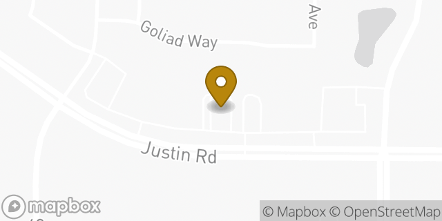 Map showing the location of Sonic Drive In in Lantana, TX 76226