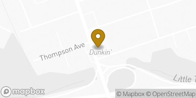 Map showing the location of Dunkin' in Haddon Heights, NJ 08035