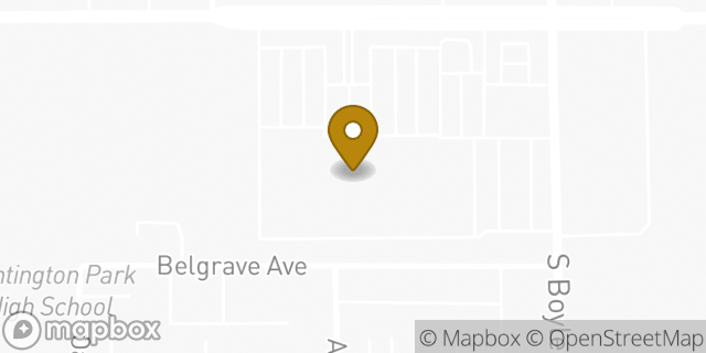 Map showing the location of The Home Depot in Huntington Park, CA 90255