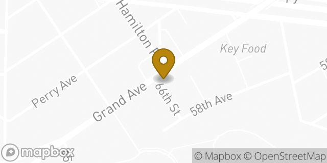 Map showing the location of Chase Bank in Maspeth, NY 11378