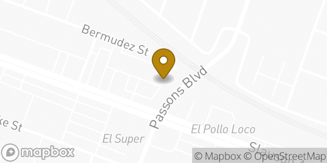 Map showing the location of 7-Eleven in Pico Rivera, CA 90660