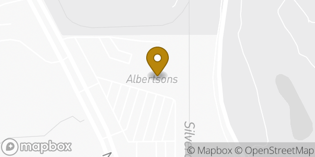 Map showing the location of Albertsons in Tucson, AZ 85745