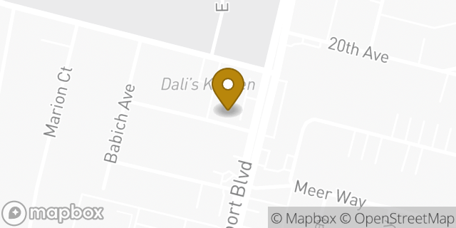 Map showing the location of Starbucks in Sacramento, CA 95822