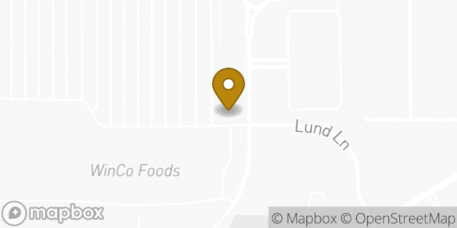 Map showing the location of Baskin-Robbins in Reno, NV 89512