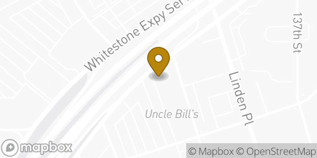 Map showing the location of McDonald's in Flushing, NY 11354