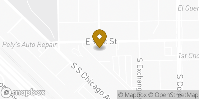 Map showing the location of Amazon Locker - Hopeful in Chicago, IL 60617