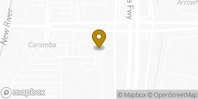 Map showing the location of Papa Johns Pizza in Glendale, AZ 85308