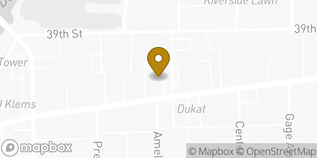 Map showing the location of McDonald's in Lyons, IL 60534