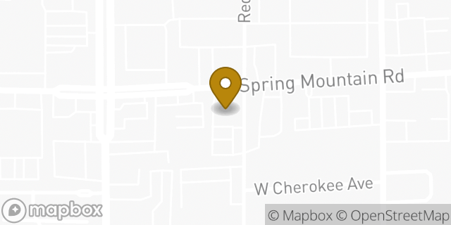 Map showing the location of Chase Bank in Las Vegas, NV 89146