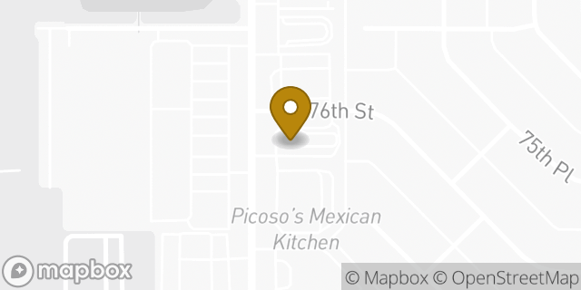 Map showing the location of Sonic Drive In in Lubbock, TX 79424