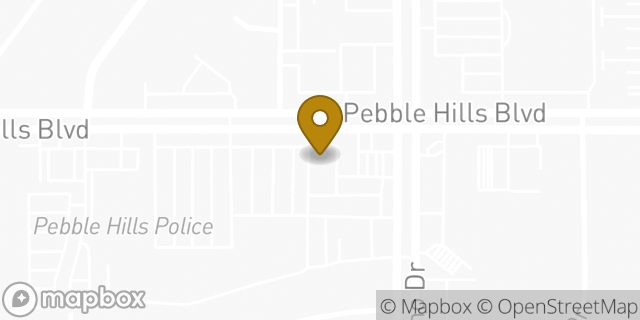Map showing the location of Baskin-Robbins in El Paso, TX 79935