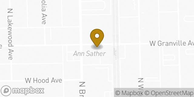 Map showing the location of Subway in Chicago, IL 60660