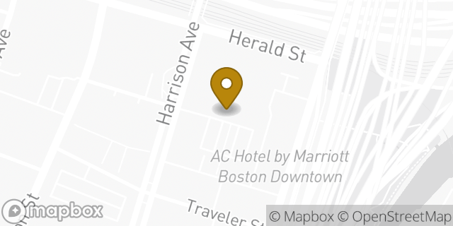Map showing the location of Whole Foods Market in Boston, MA 02118