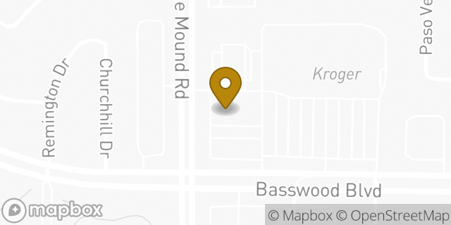 Map showing the location of CVS Pharmacy in Fort Worth, TX 76131