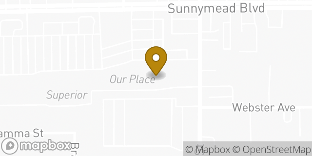 Map showing the location of FedEx ShipSite in Moreno Valley, CA 92553