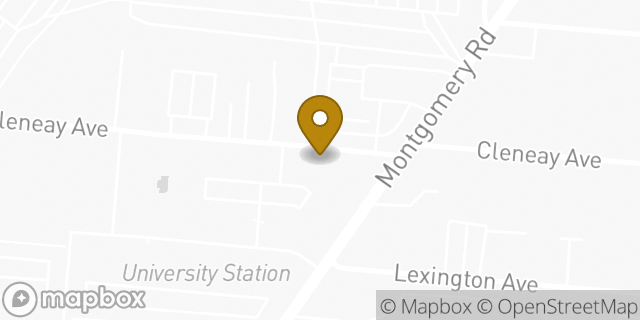 Map showing the location of Starbucks in Norwood, OH 45212
