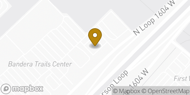 Map showing the location of Papa Johns Pizza in San Antonio, TX 78249