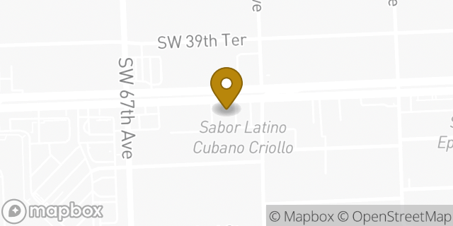Map showing the location of Trias Flowers & Gifts in Miami, FL 33155