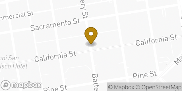Map showing the location of Citibank in San Francisco, CA