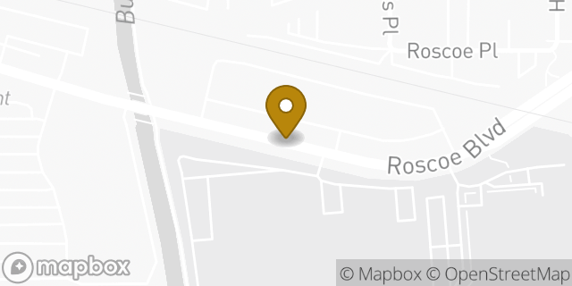 Map showing the location of Van Nuys - Jet Aviation (Private Flights Only) in Van Nuys, CA 91406