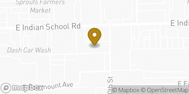 Map showing the location of QuikTrip in Phoenix, AZ 85016