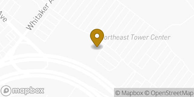 Map showing the location of Old Navy in Philadelphia, PA 19124