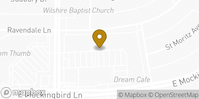 Map showing the location of Sprouts Farmers Market in Dallas, TX 75214