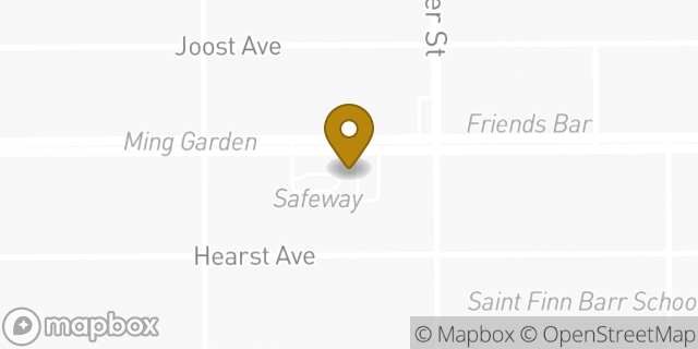 Map showing the location of Safeway in San Francisco, CA 94127