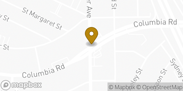 Map showing the location of ATM Speedway in Boston, MA 02125