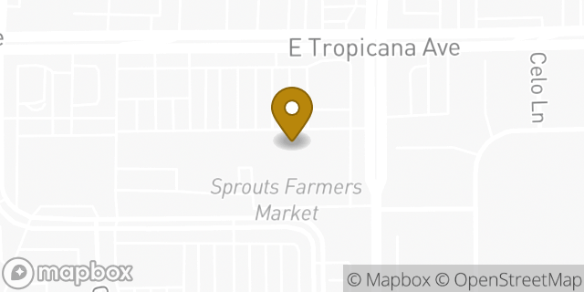 Map showing the location of Sprouts Farmers Market in Las Vegas, NV 89121