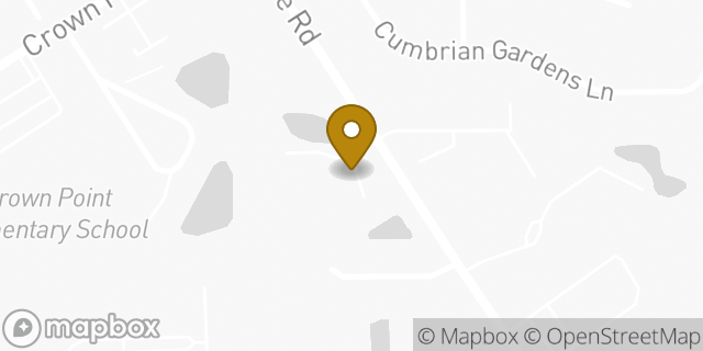 Map showing the location of Brookdale Crown Point in Jacksonville, FL 32257