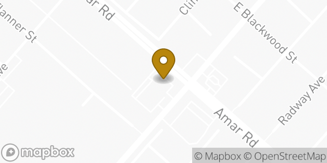Map showing the location of 7-Eleven in La Puente, CA 91744