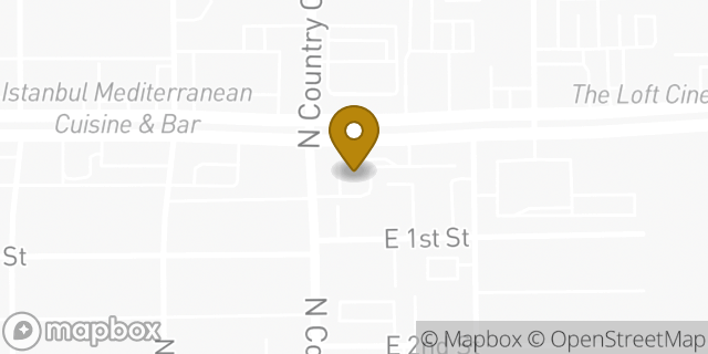 Map showing the location of Starbucks in Tucson, AZ 85716