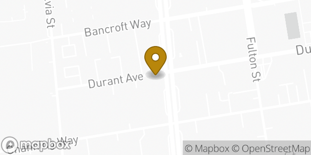Map showing the location of Chase Bank in Berkeley, CA 94704