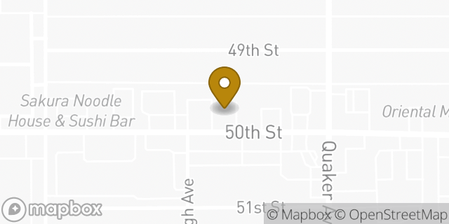 Map showing the location of Subway in Lubbock, TX 79414