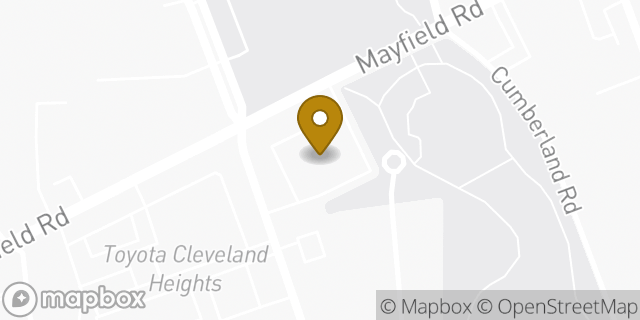 Map showing the location of ATM Walgreens in Cleveland Heights, OH 44118