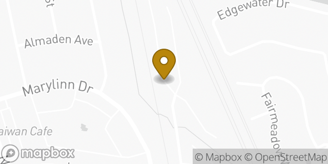 Map showing the location of CubeSmart Self Storage in Milpitas, CA 95035