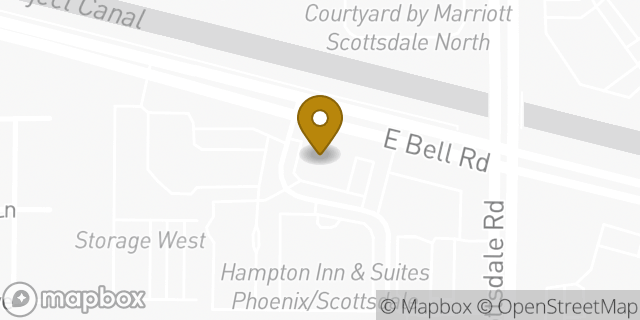 Map showing the location of CVS Pharmacy in Scottsdale, AZ 85254